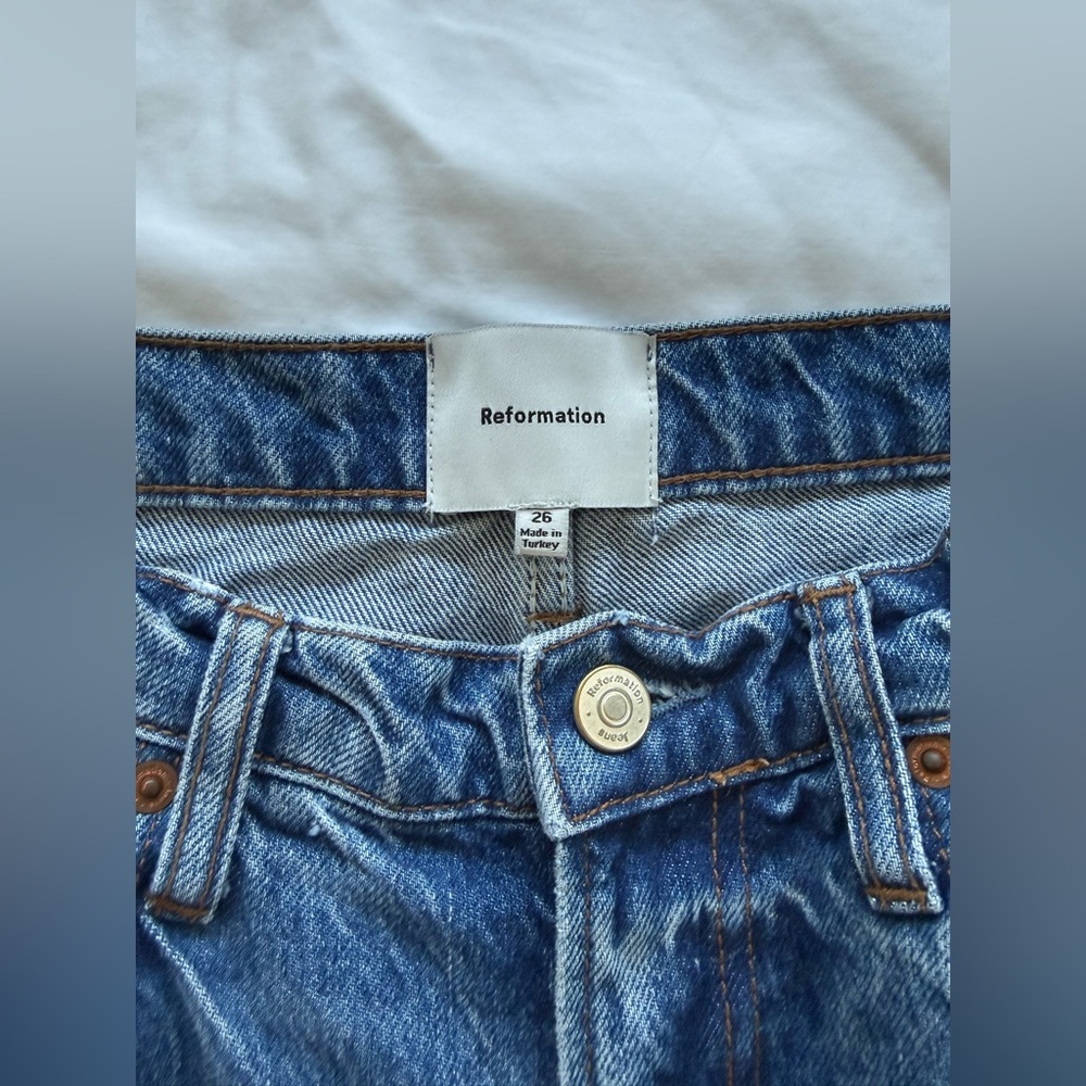 Reformation Val Mid Rise Jeans - Picture 7 of 10